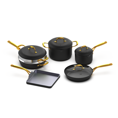 10 Piece Ceramic Non-Stick Set