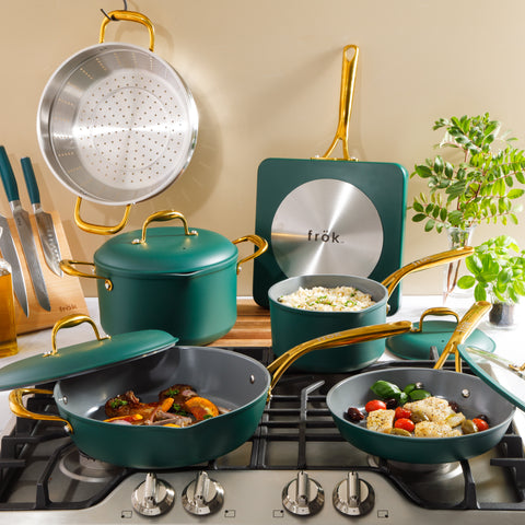 10 Piece Ceramic Non-Stick Set