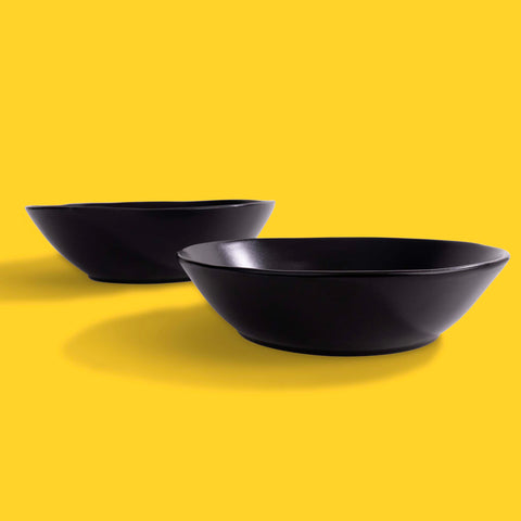 Organic Serving Bowl Set | 2 Pack