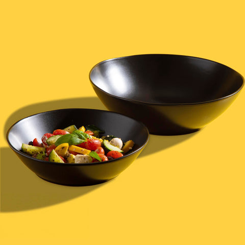 Organic Serving Bowl Set | 2 Pack