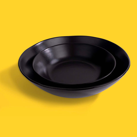 Organic Serving Bowl Set | 2 Pack