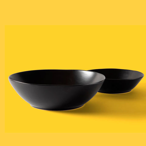 Organic Serving Bowl Set | 2 Pack