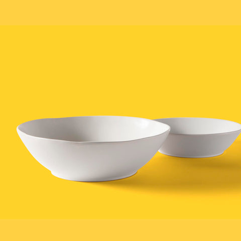 Organic Serving Bowl Set | 2 Pack