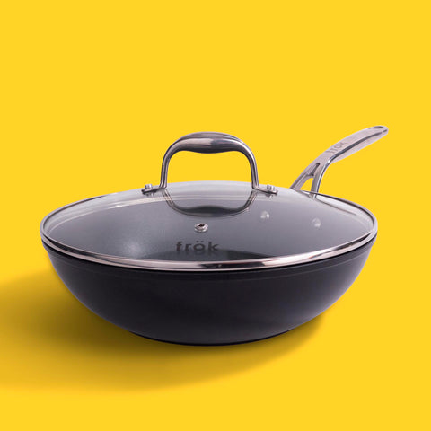 wok pan non stick big with cover wok pan non stick big cover wok