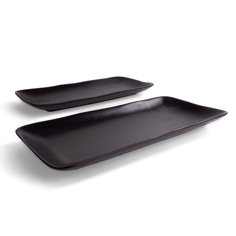Organic Serving Trays | 2 Pack