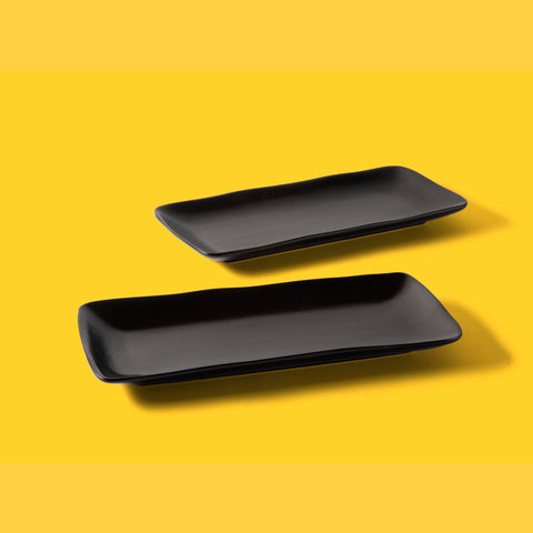 Organic Serving Trays | 2 Pack